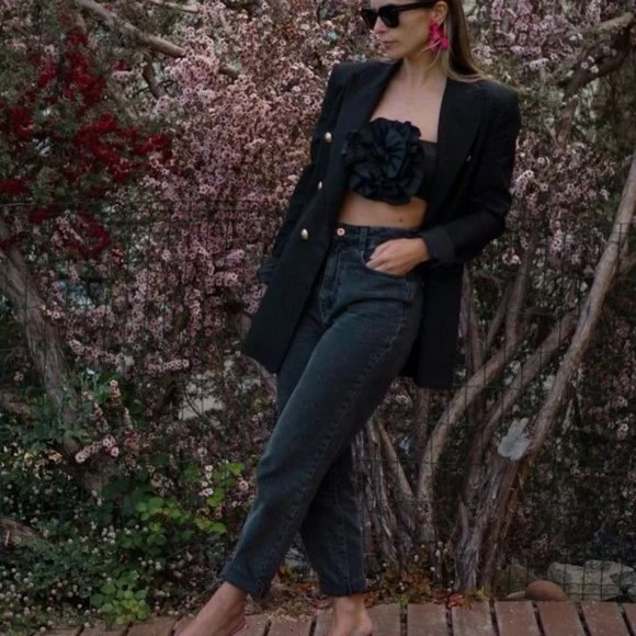 ZARA Flower Bikini Top - Picture 2 of 3